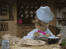 muppets swedish chef pasta escape food