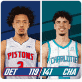 Detroit Pistons (119) Vs. Charlotte Hornets (141) Post Game GIF - Nba Basketball Nba 2021 GIFs