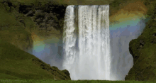 Waterfall Rainbow GIF