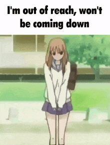 Anime Girl Running GIF