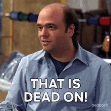 That Is Dead On Pete Hornberger GIF - That Is Dead On Pete Hornberger 30rock GIFs