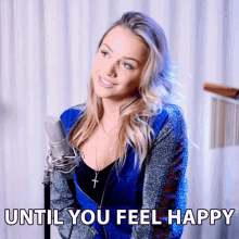 Until You Feel Happy Emma Heesters GIF - Until You Feel Happy Emma Heesters Melukis Senja Song GIFs