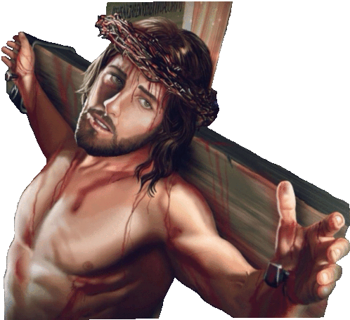 Jesus El Cruz Sticker - Jesus El Cruz For Love Stickers
