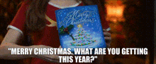Noelle Movie Merry Christmas GIF - Noelle Movie Merry Christmas What Are You Getting This Year GIFs