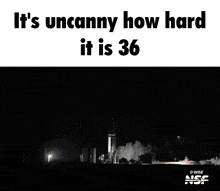 a picture of a rocket being launched that says it 's uncanny how hard it is 36