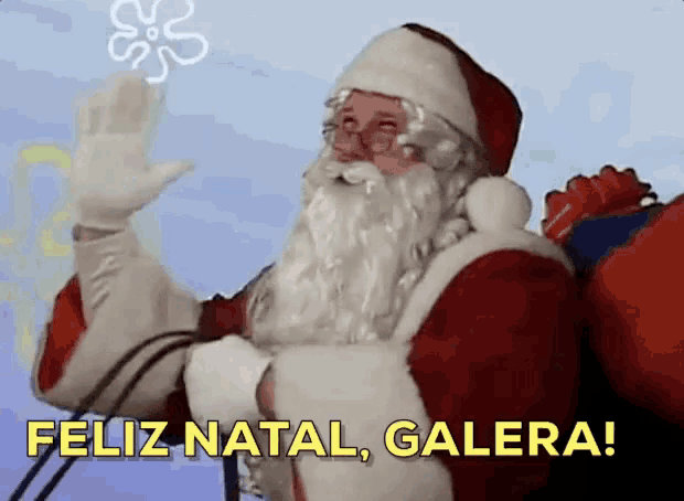 Feliz Natal, Grupo / Papai Noel / Fantasia / GIF - Santa Claus Merry  Christmas Whats App - Discover & Share GIFs