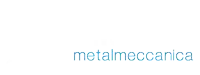 a white background with the words metalmeccanica in blue