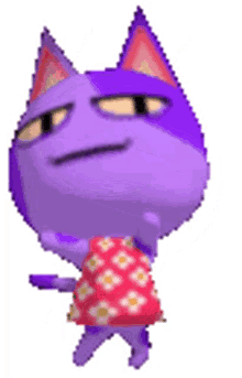 bob dance dance smile purple cat