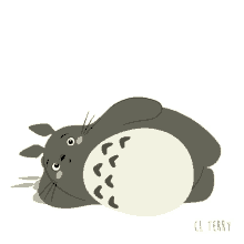 Totoro Exercise GIF - Totoro Exercise Leg Raise GIFs