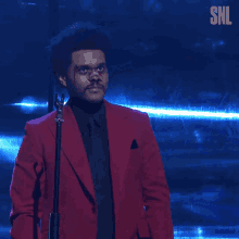 Bow The Weeknd GIF - Bow The Weeknd Saturday Night Live GIFs