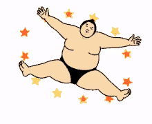 Sumo Jumping GIF - Sumo Jumping 相撲 GIFs