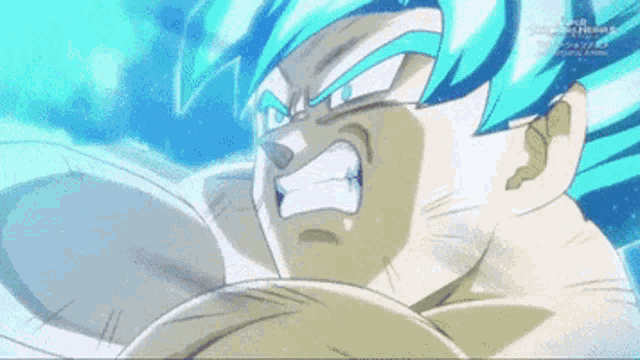 Goku Universal Blue GIF