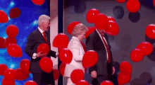 Oooh Balloons!!! GIF - Billclinton Hillaryclinton Imwithher GIFs