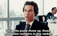 Too Much Caffeine You Gotta Pump Up Those Numbers GIF