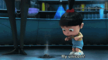 My Unicorn, You Have To Fix It! GIF - Despicable Me Sad Agnes GIFs