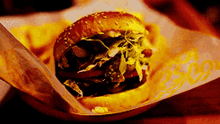 Burger Fries GIF - Burger Fries Food GIFs