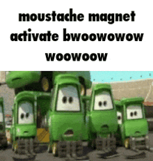 Moustache Moustache Magnet GIF - Moustache Moustache Magnet Cars Movie GIFs