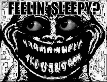 Trollge Feeling Sleepy GIF - Trollge Feeling Sleepy Dont Go To Sleep GIFs