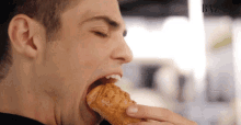 Eating Pastry GIF - Eating Pastry Yummy GIFs