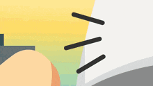 a cartoon girl wearing a cat hat with the letter m on it