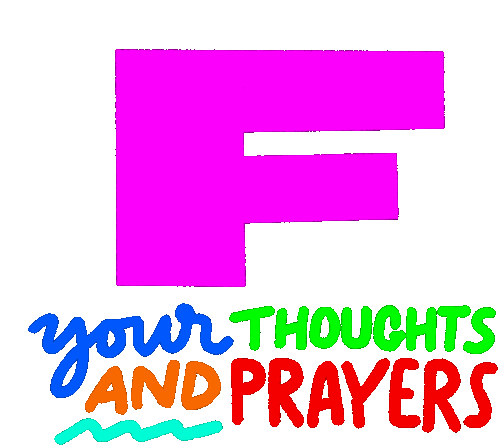 Thoughts And Prayers Gun Control Sticker - Thoughts And Prayers Gun Control Gun Reform Stickers
