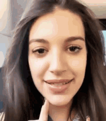 Ana Guerra Selfie GIF - Ana Guerra Selfie Look At My Nose GIFs