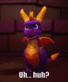 Spyro Uh Huh GIF - Spyro Uh Huh Spyro Reignited Trilogy GIFs