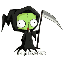 Gir Grim GIF - Gir Grim Reaper GIFs