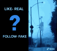 alien walking like if real follow of fake question mark