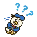 a cartoon of donald duck laying down with question marks coming out of his head .