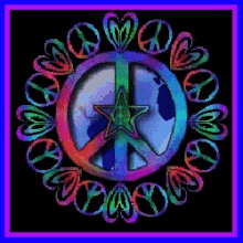Peace Star GIF - Peace Star Love GIFs