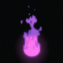 Purple Fire GIF
