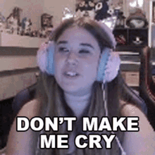 Dont Make Me Cry Cassie GIF - Dont Make Me Cry Cassie Cutieroosr GIFs