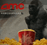 Amcgorillaz Amc Popcorn GIF - Amcgorillaz Amc Popcorn Amcgorillaz Amc Popcorn GIFs