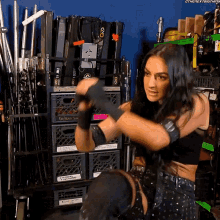sonya deville punch punches punching wwe