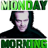 Monday Morning Horror Sticker - Monday Morning Horror Sticker Stickers