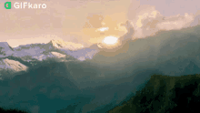 Sunrise Gifkaro GIF - Sunrise Gifkaro Mountains GIFs