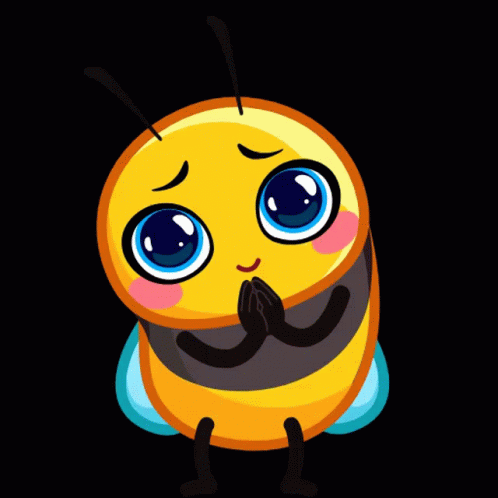 Bee Cute GIF - Bee Cute Animated - Discover & Share GIFs