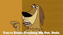 Johnny Test Dukey GIF - Johnny Test Dukey Youre Kinda Freaking Me Out Dude GIFs