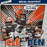 Denver Broncos Vs. Cleveland Browns Pre Game GIF - Nfl National Football League Football League GIFs
