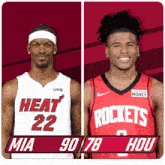 Miami Heat (90) Vs. Houston Rockets (78) Third-fourth Period Break GIF - Nba Basketball Nba 2021 GIFs