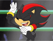 Shadow The Hedgehog Cartoon Beatbox Battles GIF - Shadow The Hedgehog Cartoon Beatbox Battles Dance GIFs