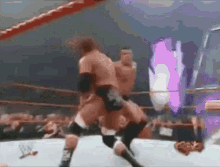 Randy Orton Rko GIF - Randy Orton Rko Triple H GIFs