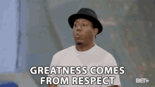 Greatness Comes From Respect Advice GIF - Greatness Comes From Respect Advice Be Great GIFs