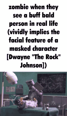 Zombie Broom Dwayne Johnson GIF - Zombie Broom Dwayne Johnson Dwayne The Rock Johnson GIFs