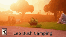 Bush Camper Leo Bush Camping GIF - Bush Camper Leo Bush Camping Fortnite GIFs