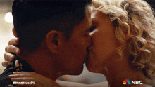 Kissing Thomas Magnum GIF