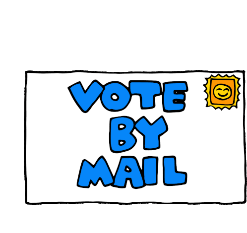 Vote By Mail Mail In Vote Sticker - Vote By Mail Mail In Vote Mail Stickers