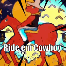 Ride Em Cowboy Cowboy GIF