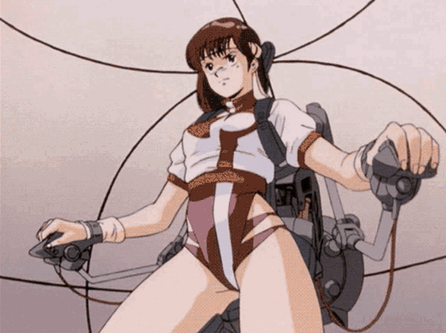 Anime Girl Boobs Bounce Google Tits Sticker - Anime Girl Boobs